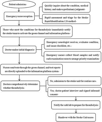 Application of Integrated Emergency Care Model Based on Failure Modes and Effects Analysis in Patients With Ischemic Stroke